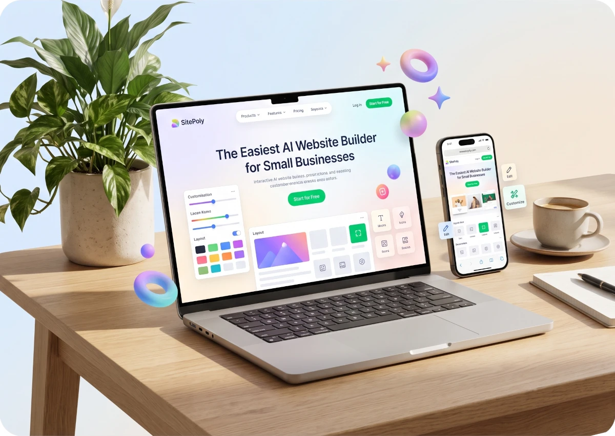 Website Builder for Small Business – Create Your Professional Website with AI